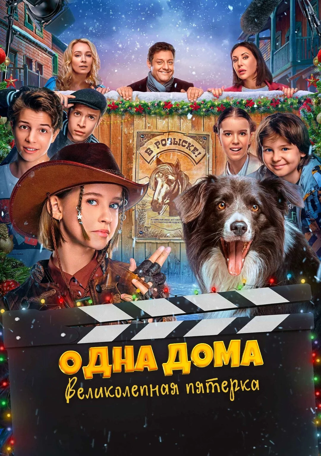 Одна дома. Великолепная пятерка